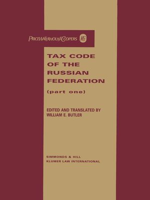 cover image of Tax Code of the Russian Federation